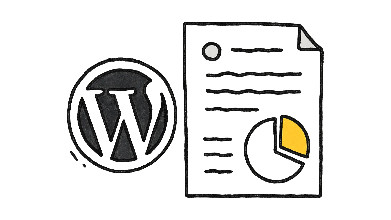 Titelbild: WordPress-Reporting — transparent informiert zu allen Ereignissen
